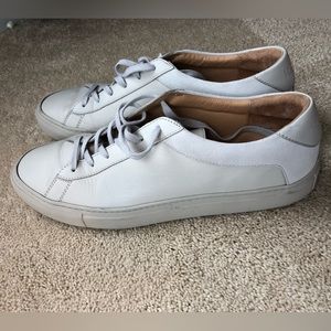 Men’s Koio Capri “Perla” grey leather size 12 Italian Leather